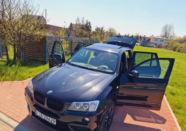 BMW X3 cena 83000 przebieg: 184000, rok produkcji 2012 z Ustrzyki Dolne małe 562